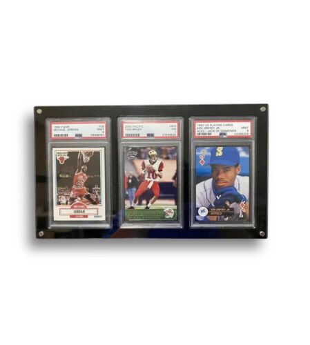 Stealth 3 Pocket Sports Card Display with Magnetic Face $29.99